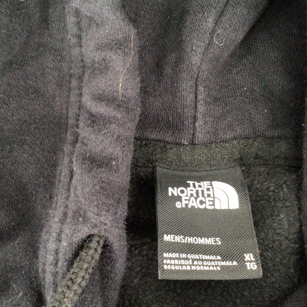 The North Face Men's Hoodie Half Dome Logo Pullover Sweatshirt Black Size XL - Picture 3 of 12